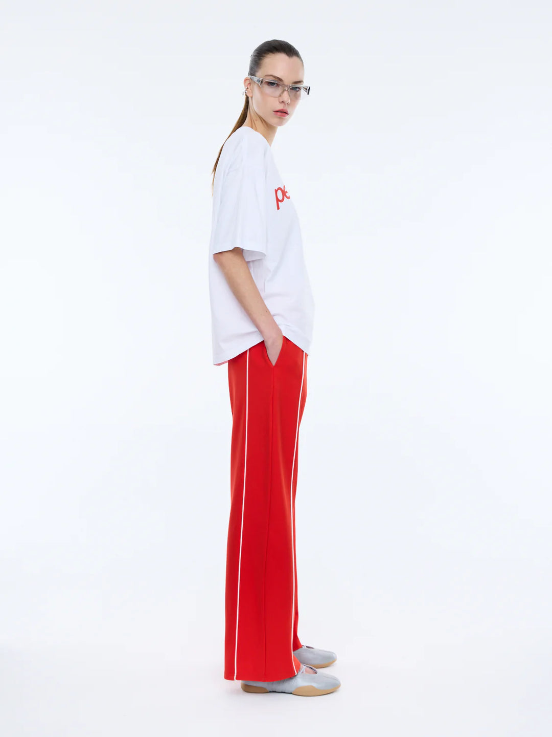 Ena Pelly Sport Tee - White