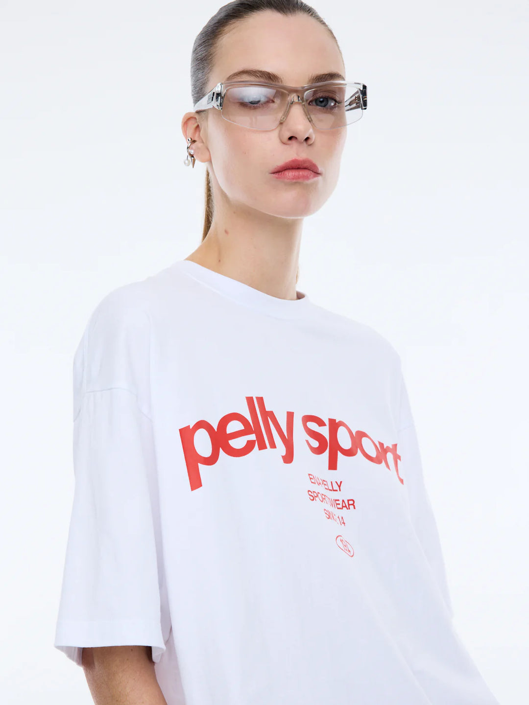 Ena Pelly Sport Tee - White