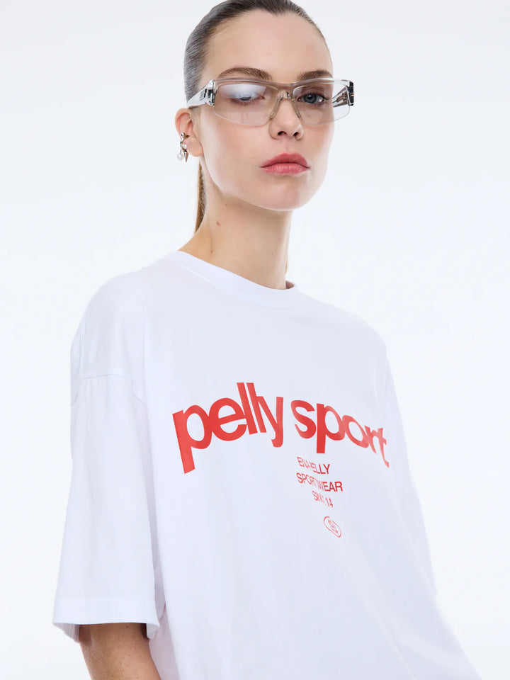 Ena Pelly Sport Tee - White
