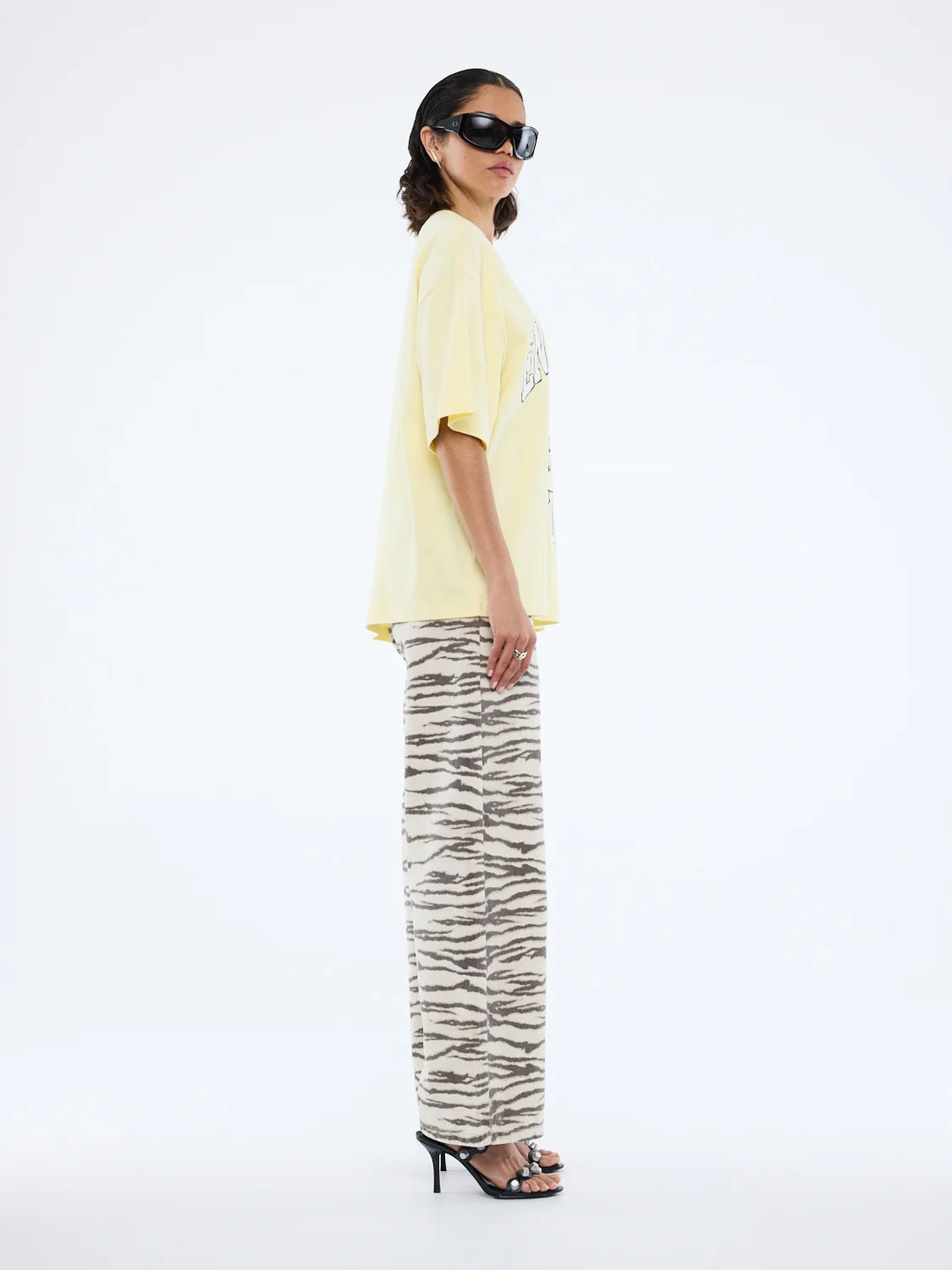 Ena Pelly EP Varsity Tee - Panna Cotta