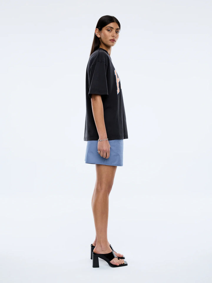 Ena Pelly Peac Pelly Collegiate Tee-Vintage Black