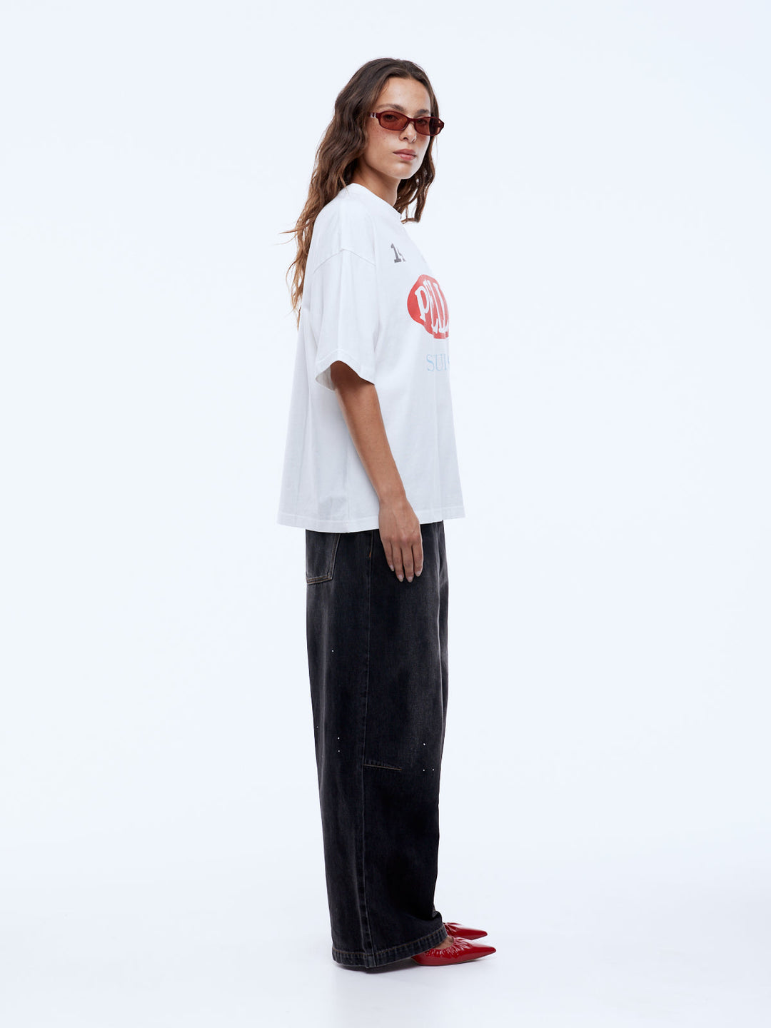 Ena Pelly Sport Tee - Vintage White