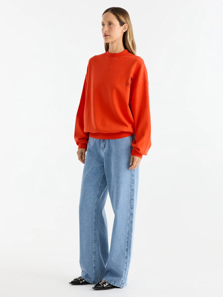 Ena Pelly Studios Sweatshirt - Poppy