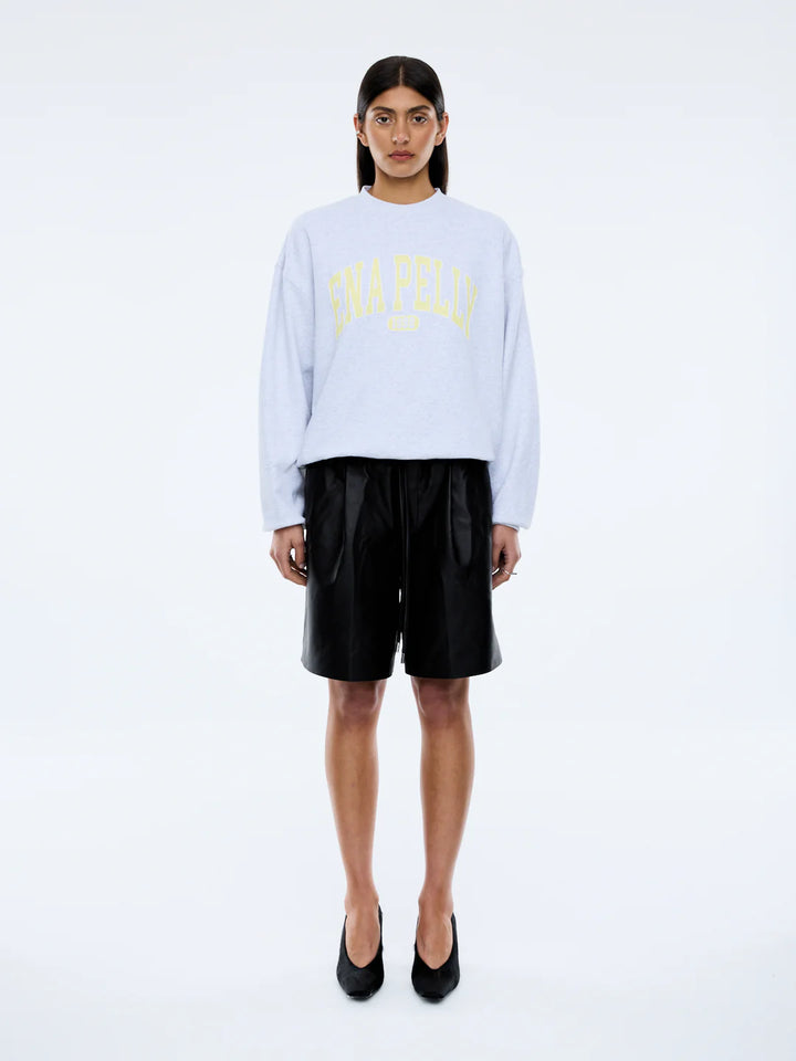 Ena Pelly Anniversary Sweatshirt-White Marle
