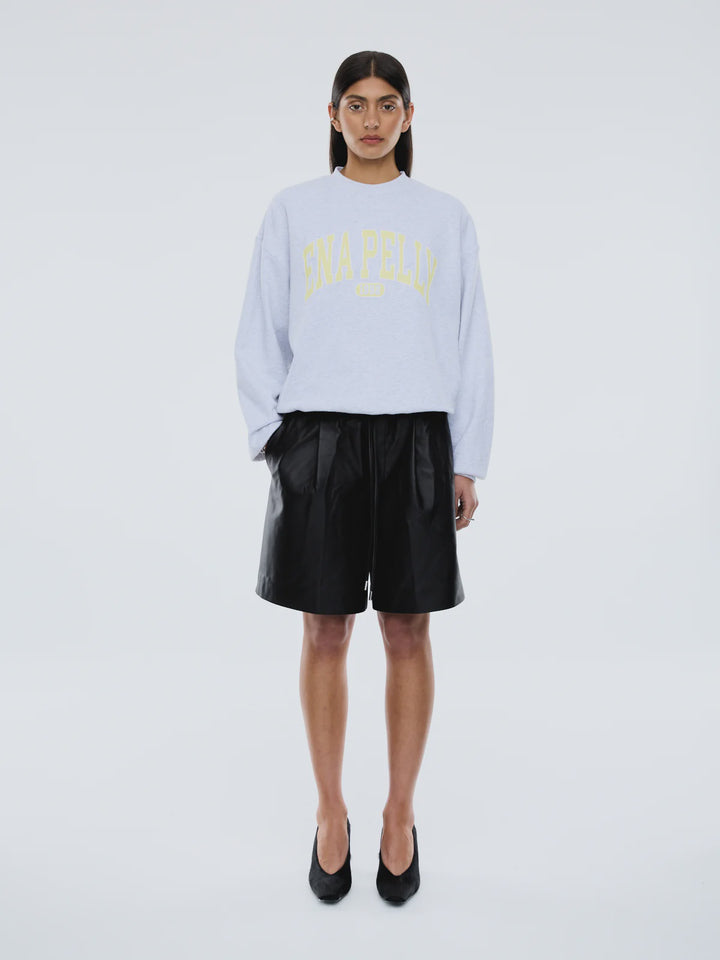 Ena Pelly Anniversary Sweatshirt-White Marle