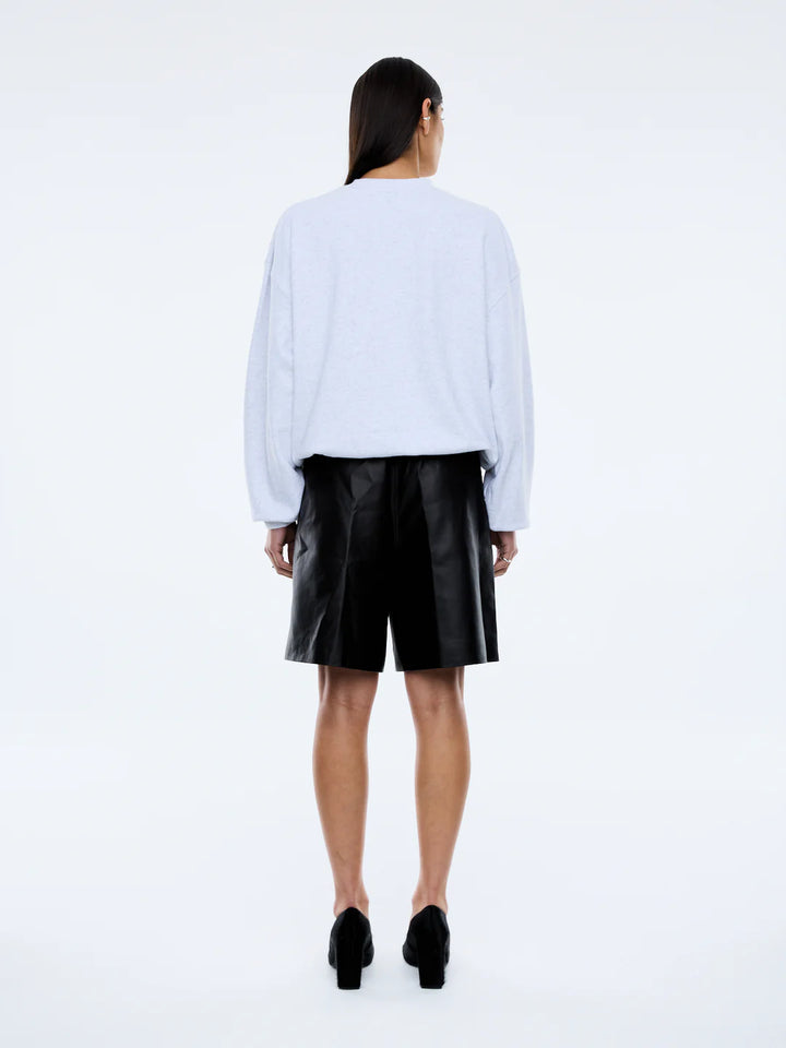 Ena Pelly Anniversary Sweatshirt-White Marle