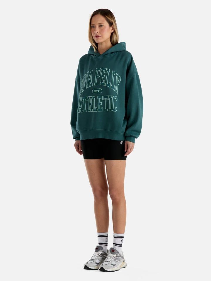 Ena Pelly Athletic Hoodie - Jade