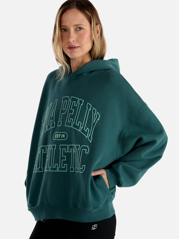 Ena Pelly Athletic Hoodie - Jade