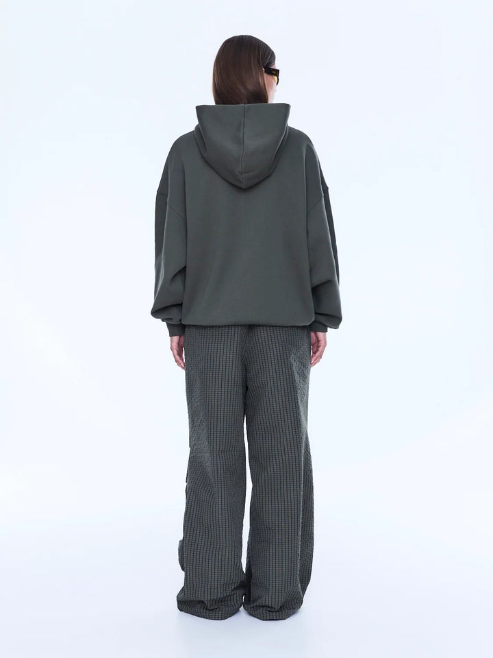 Ena Pelly Cassie Oversized Hoodie - Washed Olive/Pelly
