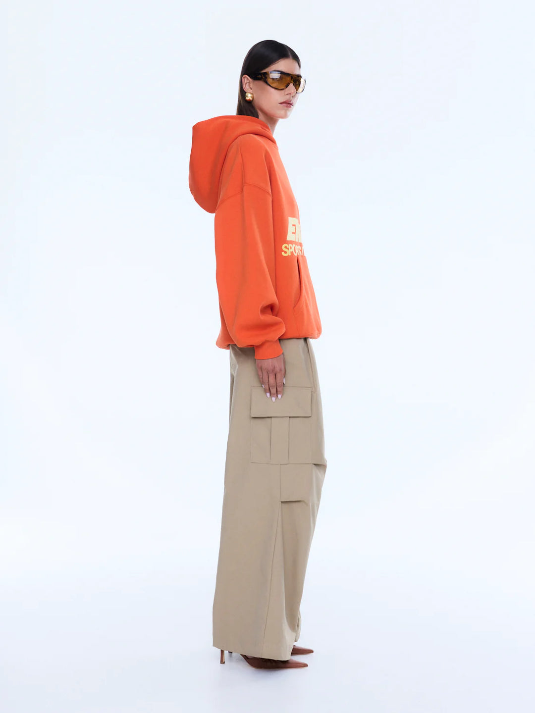 Ena Pelly Soleil Hoodie - Burnt Orange