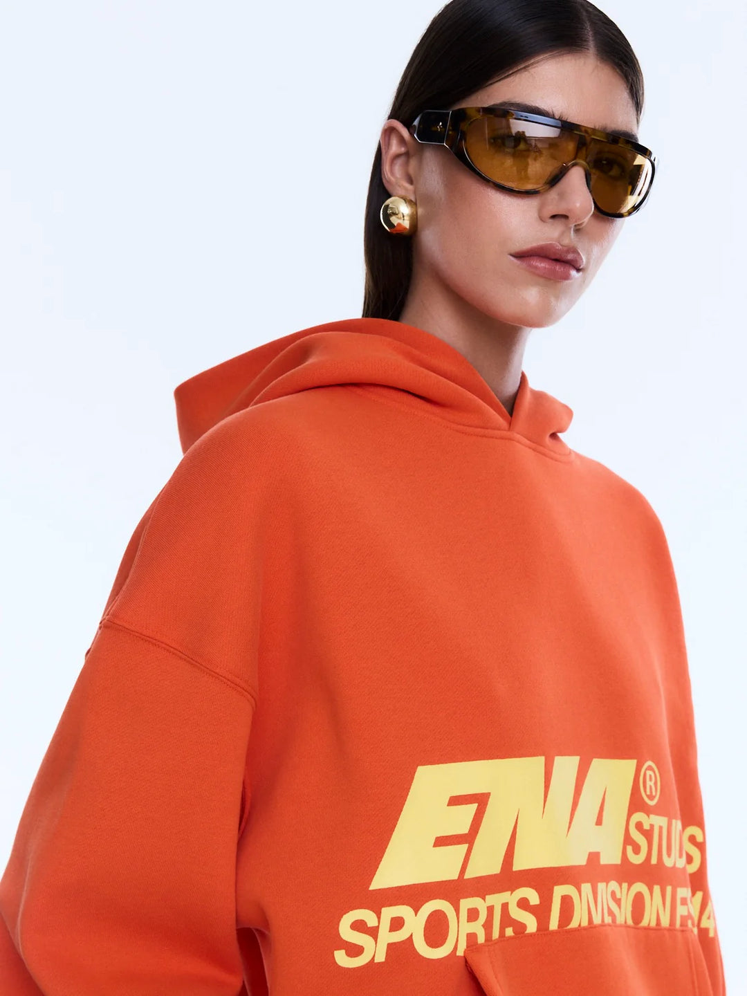 Ena Pelly Soleil Hoodie - Burnt Orange