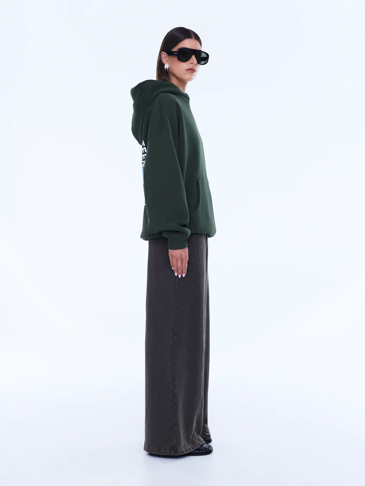 Ena Pelly Aries Hoodie - Moss Green