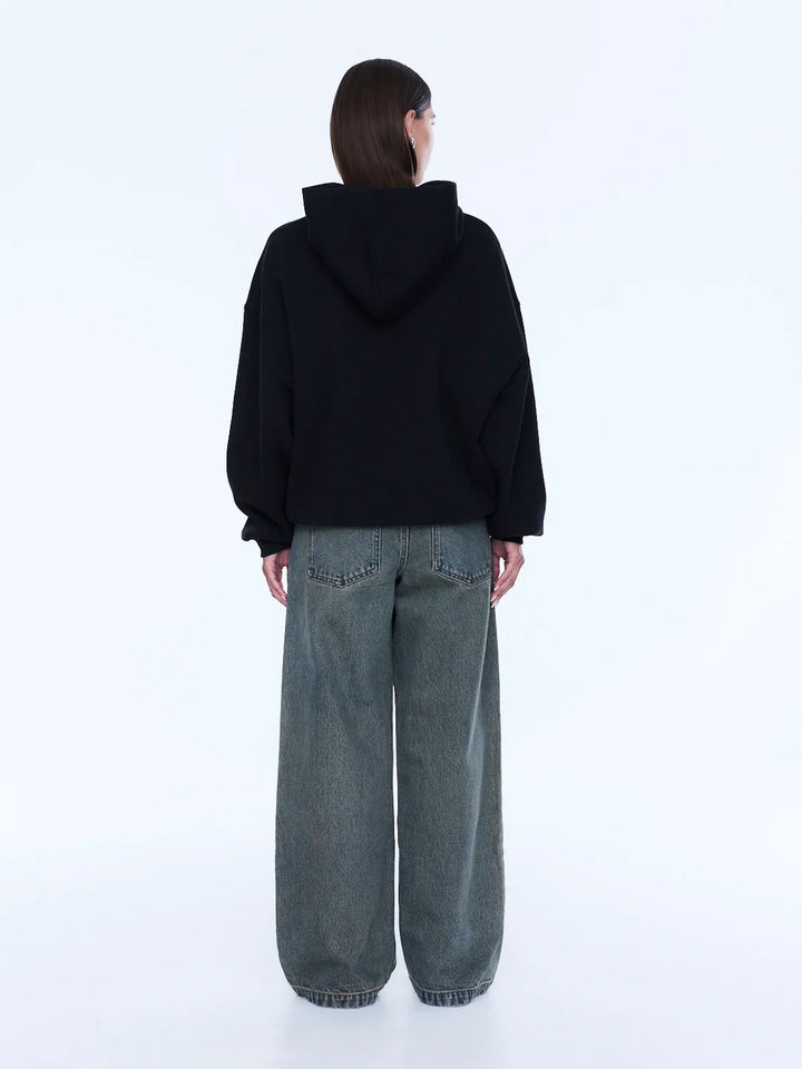 Ena Pelly Cassie Oversized Hoodie - Black