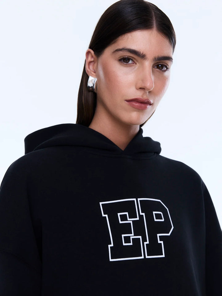 Ena Pelly Cassie Oversized Hoodie - Black