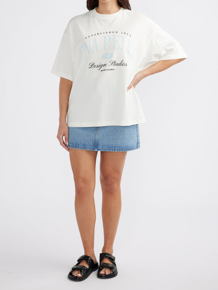 Ena Pelly Heritage Studios Tee - Heritage White