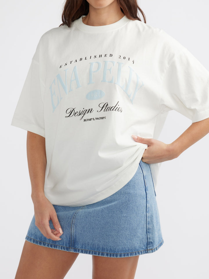 Ena Pelly Heritage Studios Tee - Heritage White
