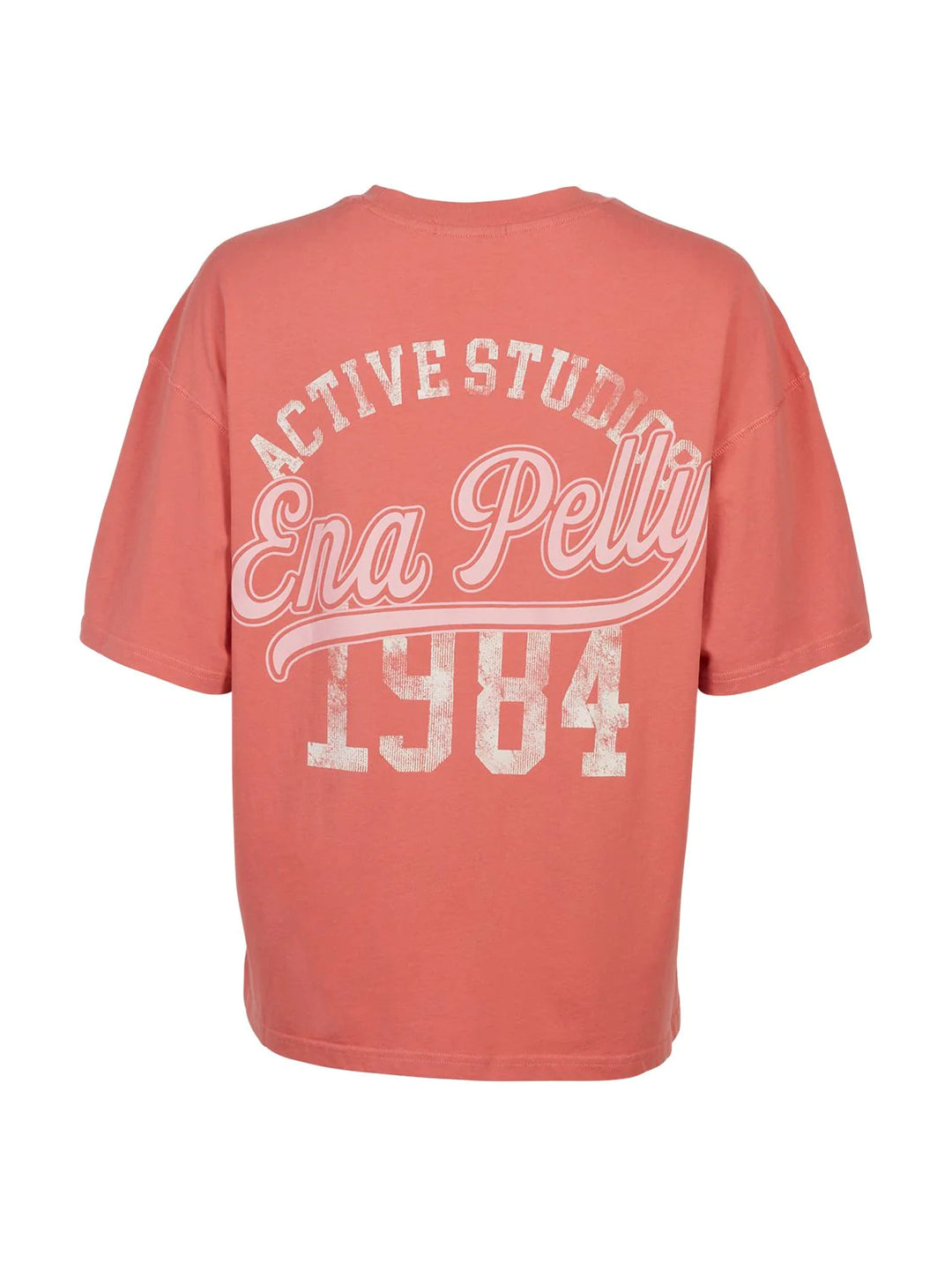 Ena Pelly EP Captain Oversized Tee - Cinnabar