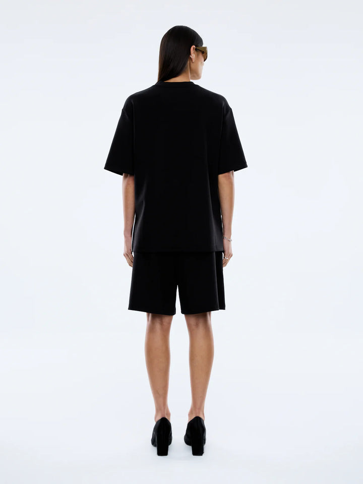Ena Pelly Sarah Oversized Tee-Vintage Black