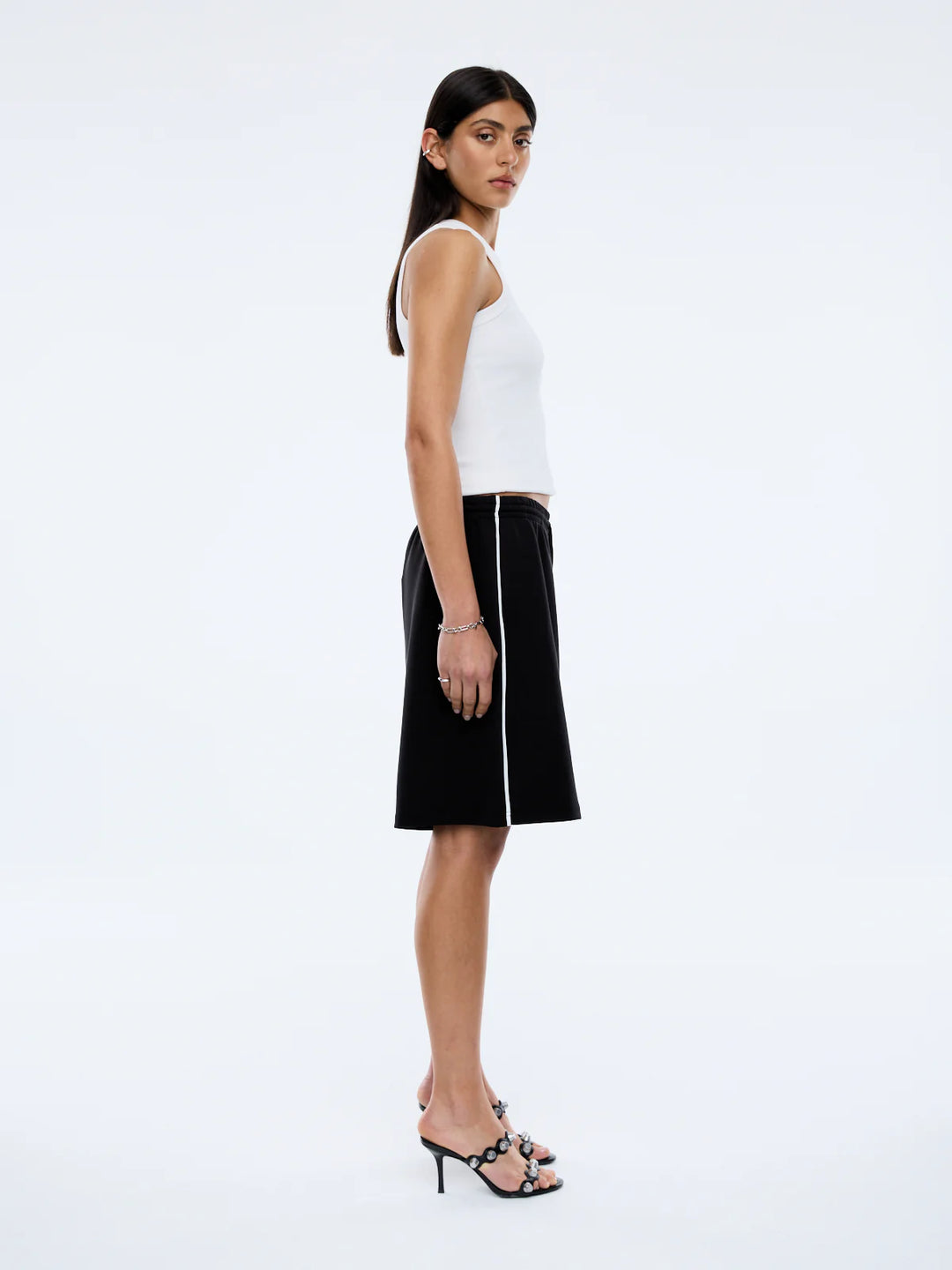 Ena Pelly Sarah Track Short-Vintage Black