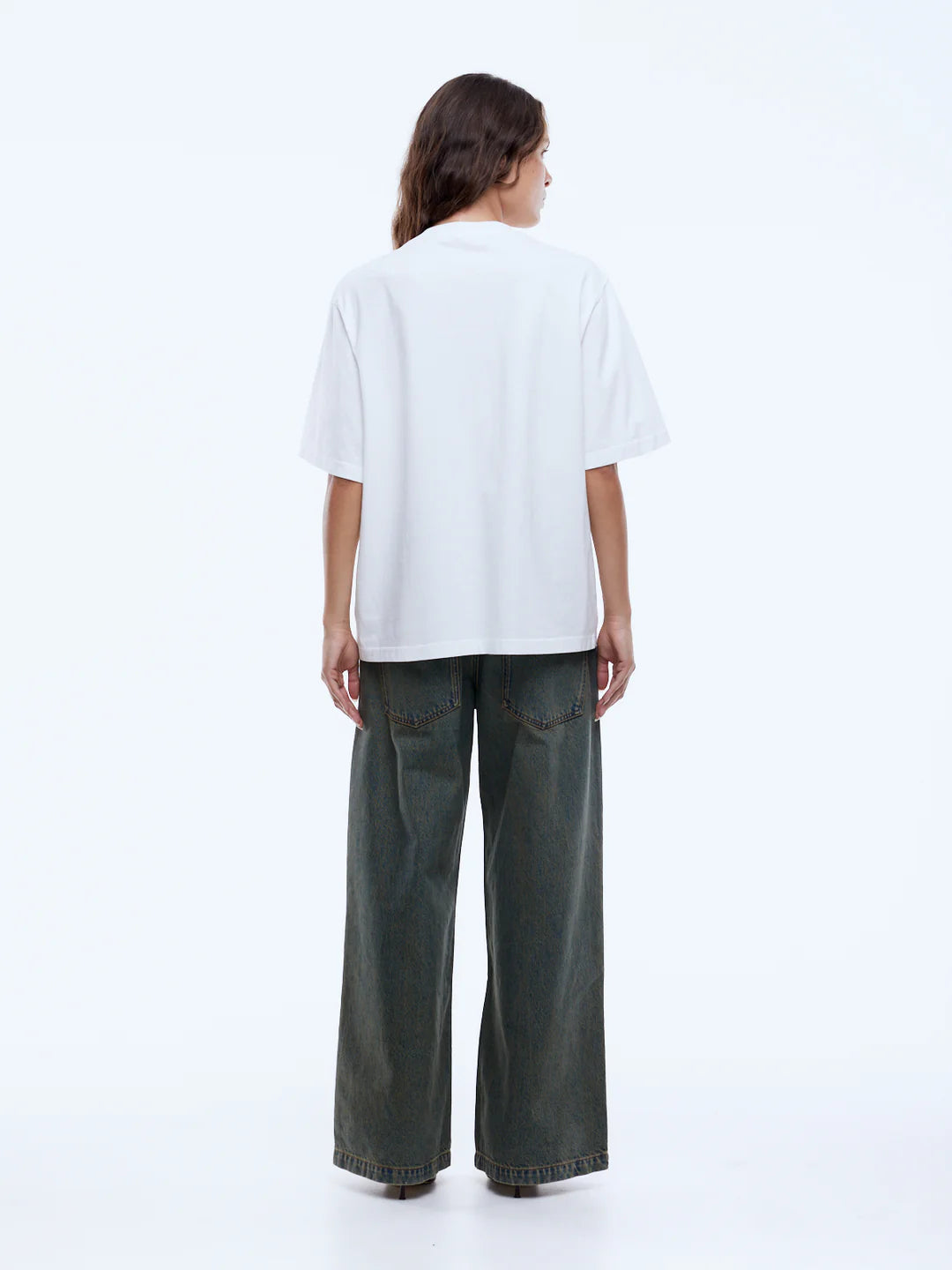 Ena Pelly Watermelon Tee - Vintage White