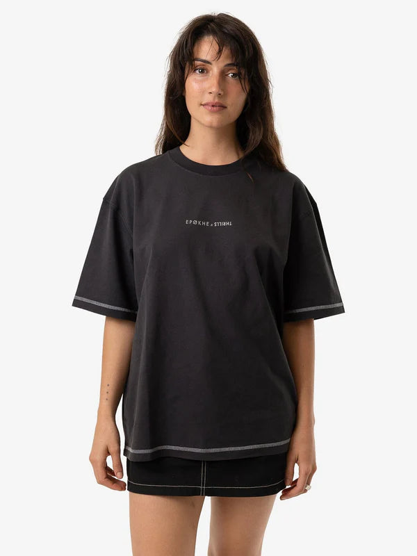 Thrills x Epøkhe Scorpion Oversized Fit Tee - Black