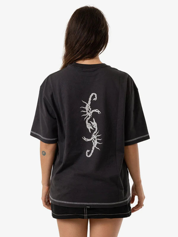 Thrills x Epøkhe Scorpion Oversized Fit Tee - Black