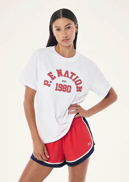P.E Nation Established Tee - Optic White