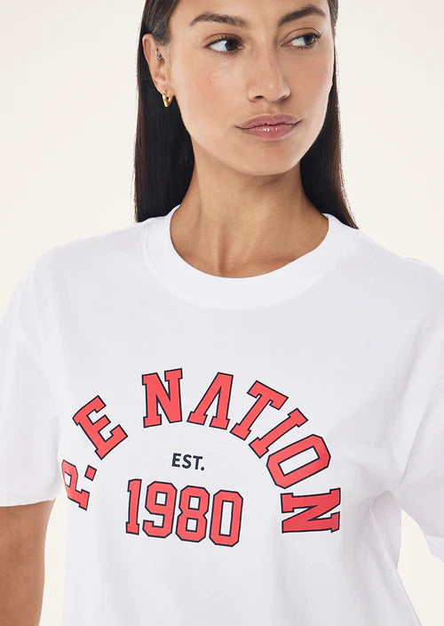 P.E Nation Established Tee - Optic White
