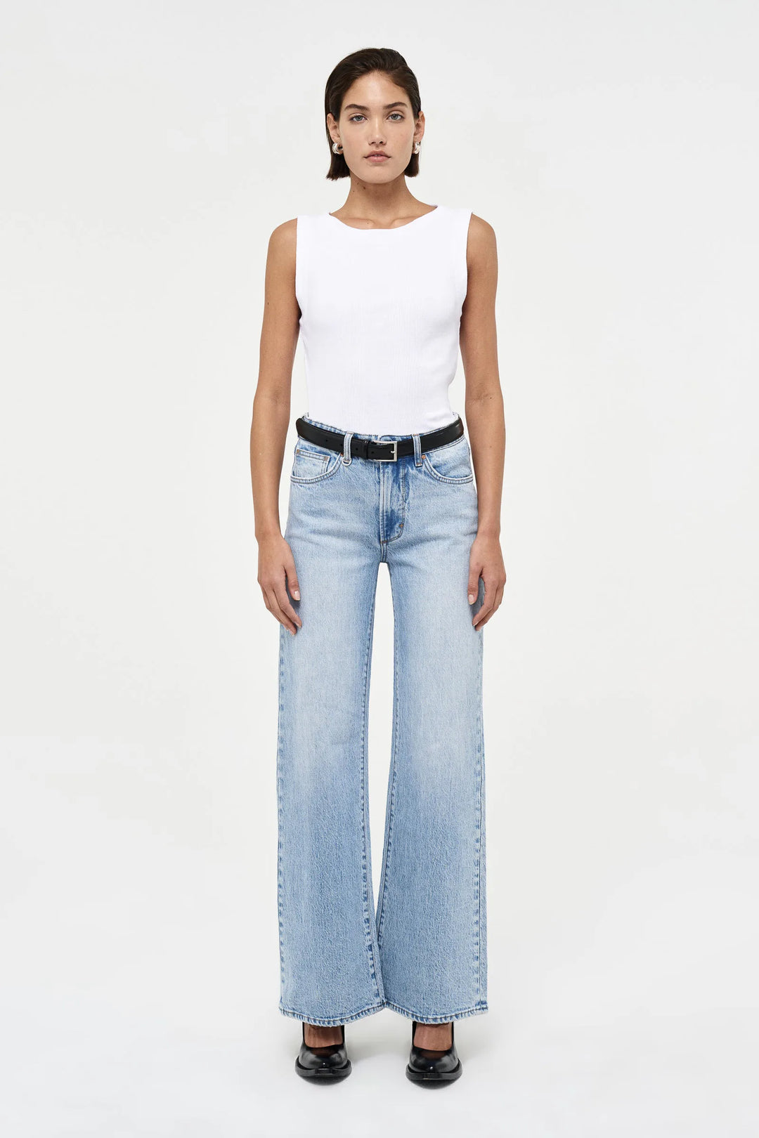 Neuw Denim Frenchie 90s Top - White
