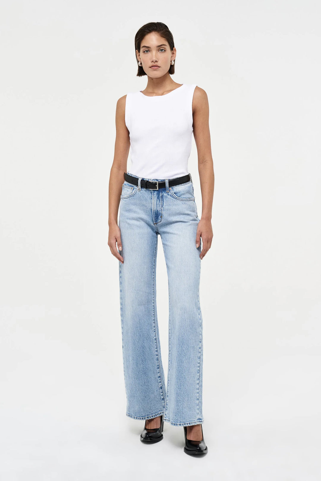 Neuw Denim Frenchie 90s Top - White