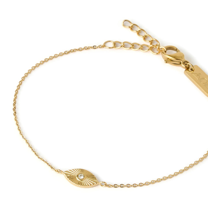 Arms Of Eve Evil Eye Gold Bracelet