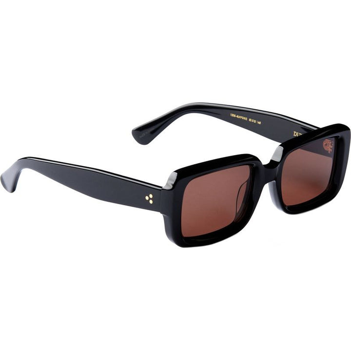 Epøkhe Dune Sunglasses - Black Polished/Bronze
