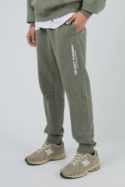 Silent Theory Essential Theory Trackpant V2 - Eucalyptus