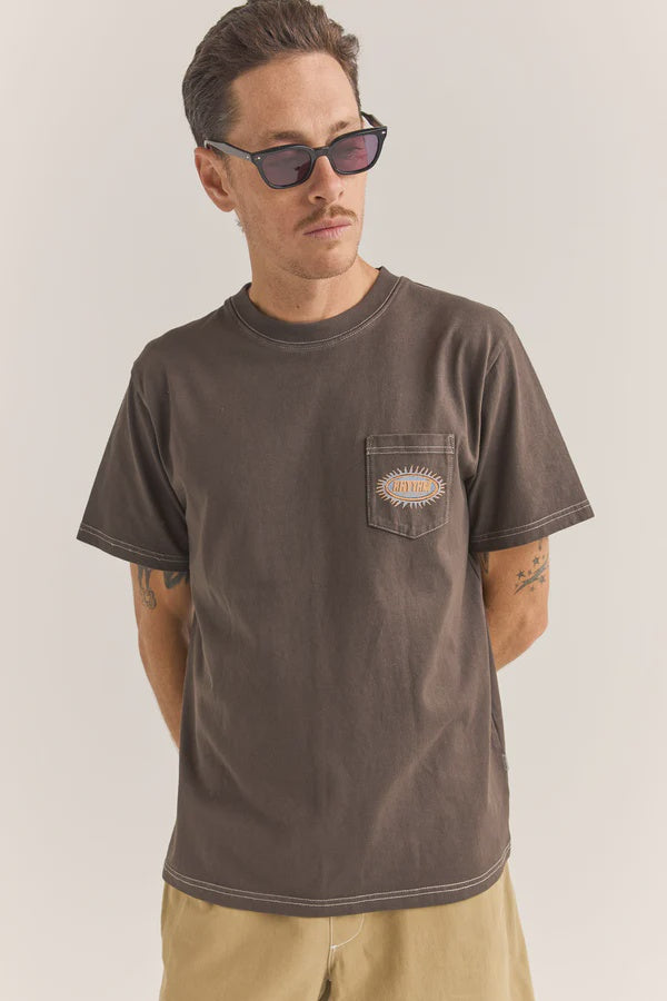 Rhythm Rays Vintage SS T-Shirt-Vintage Black