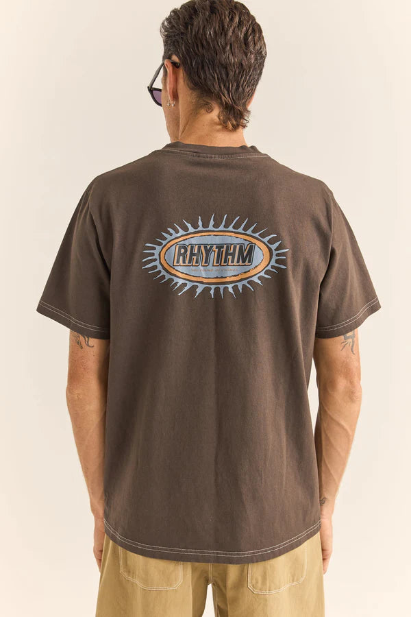 Rhythm Rays Vintage SS T-Shirt-Vintage Black