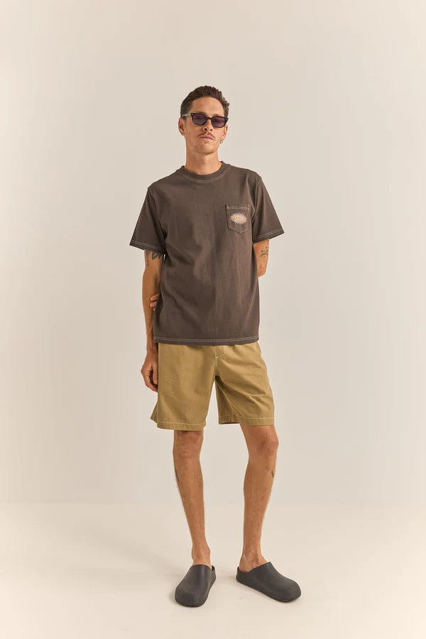 Rhythm Rays Vintage SS T-Shirt-Vintage Black