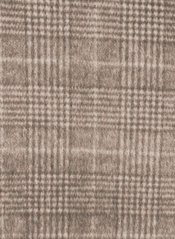 Esmaee Lodge Coat - Taupe Check