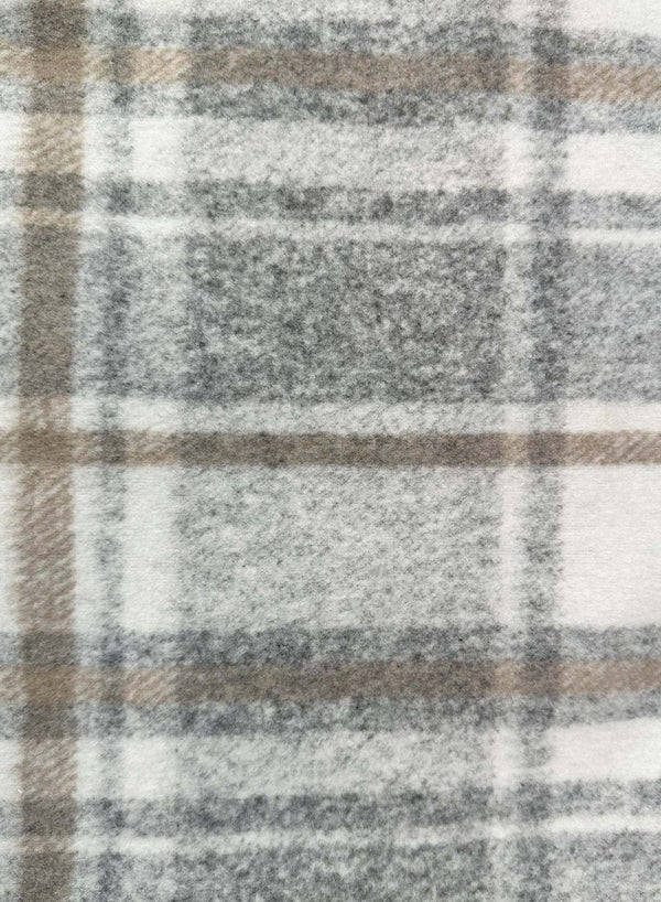 Esmaee Lincoln Coat - Grey Check