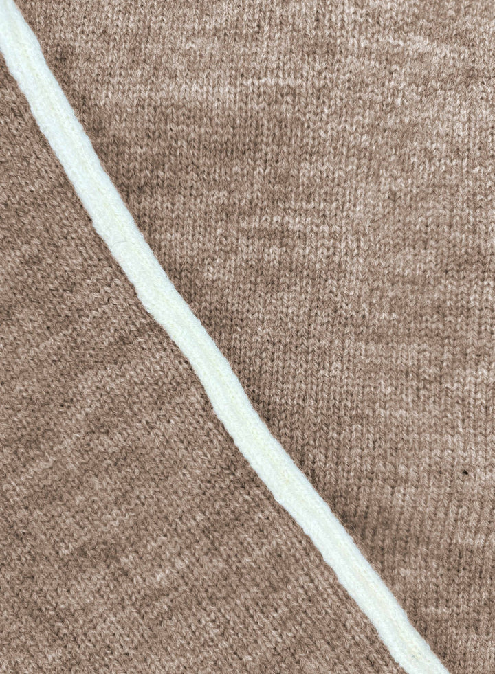 Esmaee Getaway Sweater - Mocha-Ivory