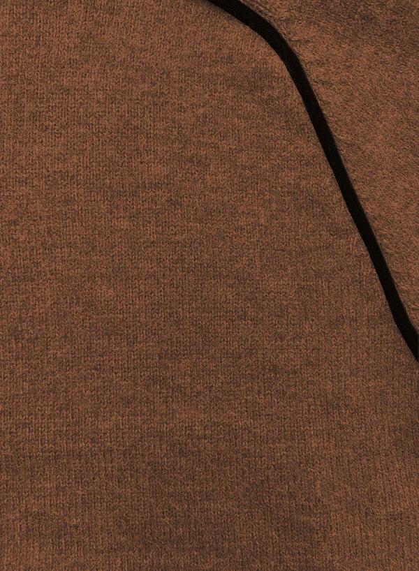 Esmaee Weekender Sweater - Nutmeg/Black
