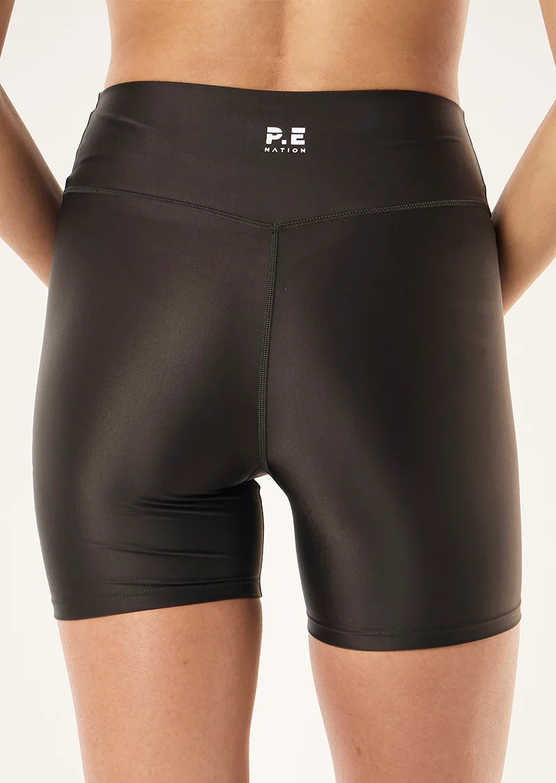 P.E Nation Fairmont 5 Inch Bike Short - Smokestone