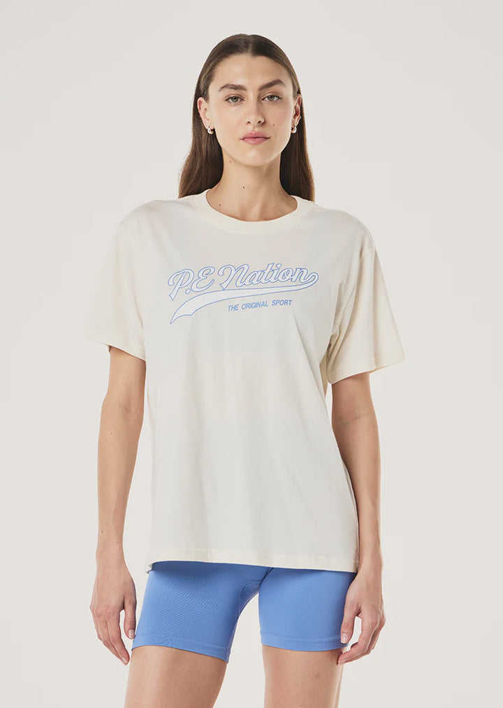 P.E Nation Formation 2.0 Tee-Whisper White
