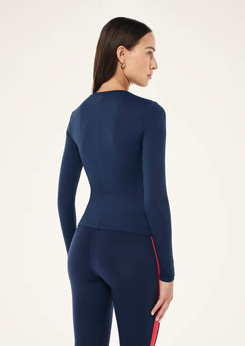 P.E Nation Foundation LS Top - Dark Navy