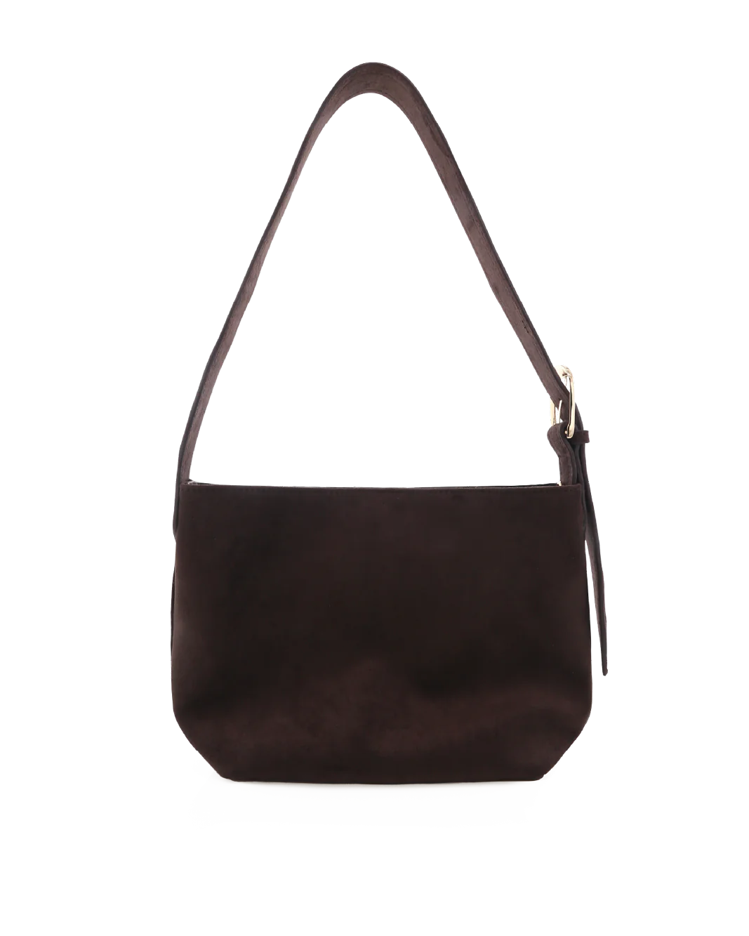 Billini Freya Shoulder Bag - Dark Cacao Suede