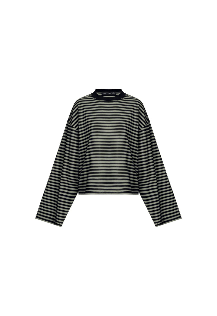 Lioness Bloom Long Sleeve - Forest Stripe