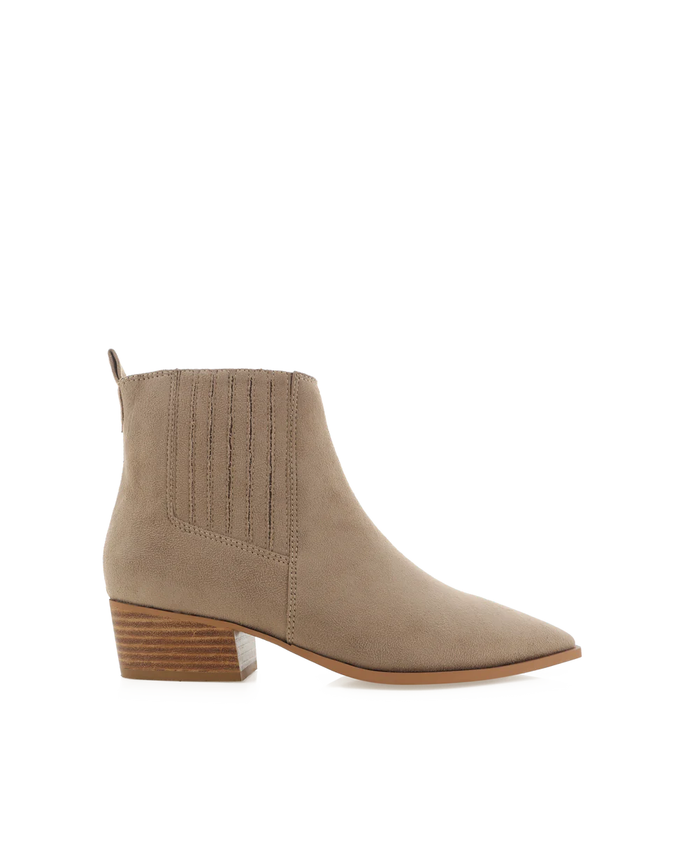 Billini Ginny Boot - Light Taupe Suede