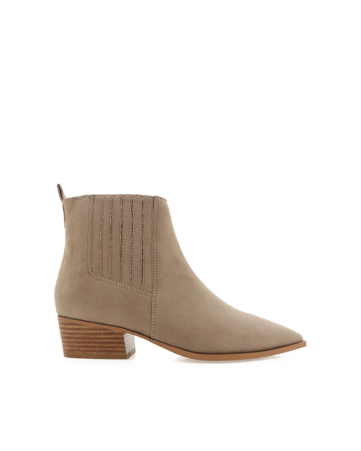 Billini Ginny Boot - Light Taupe Suede