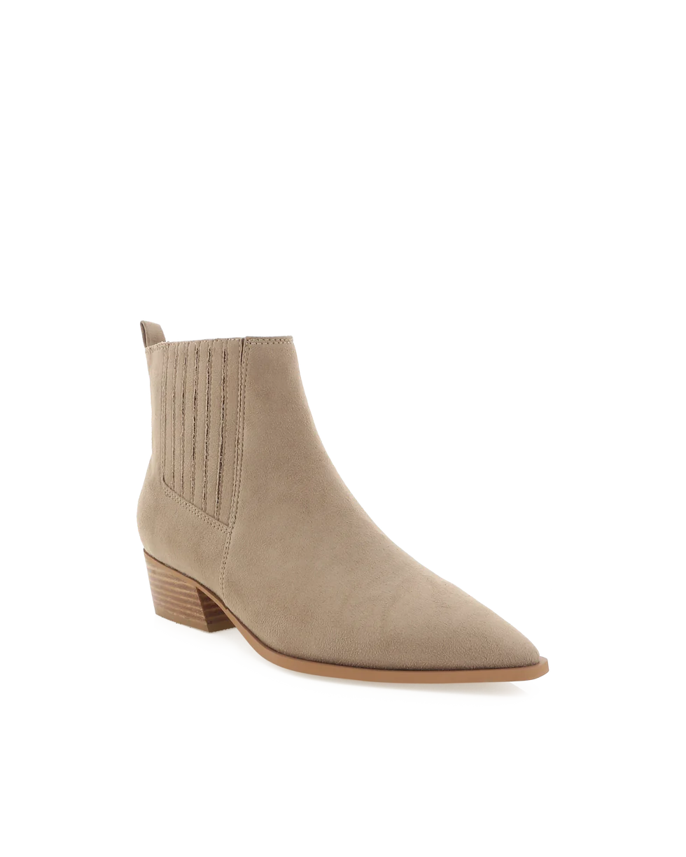 Billini Ginny Boot - Light Taupe Suede