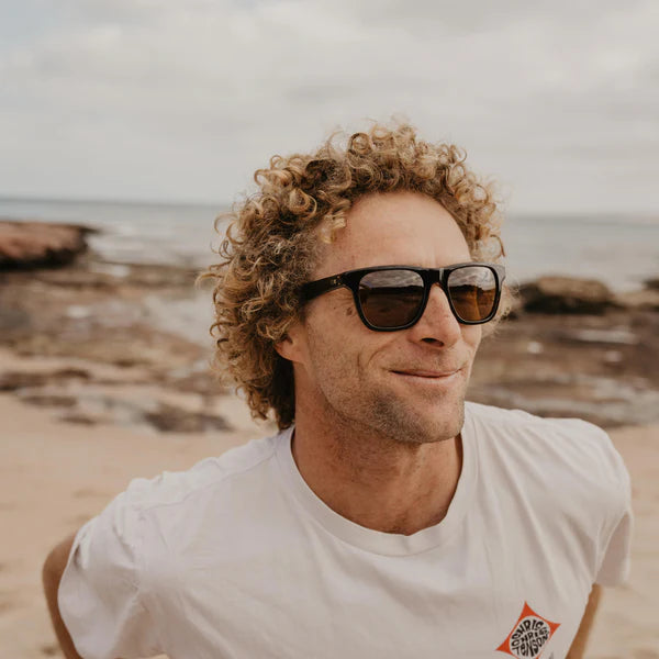 Otis Guilt Trip X Sunglasses - Eco Crystal/ Fern Brown