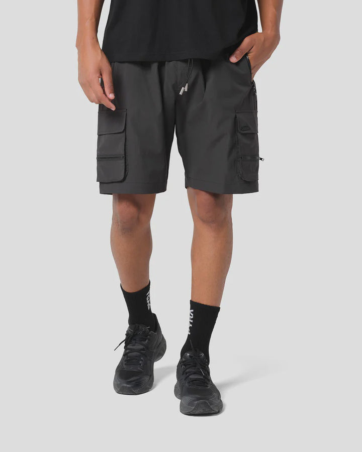 Pyra Nero Cargo Short - Black